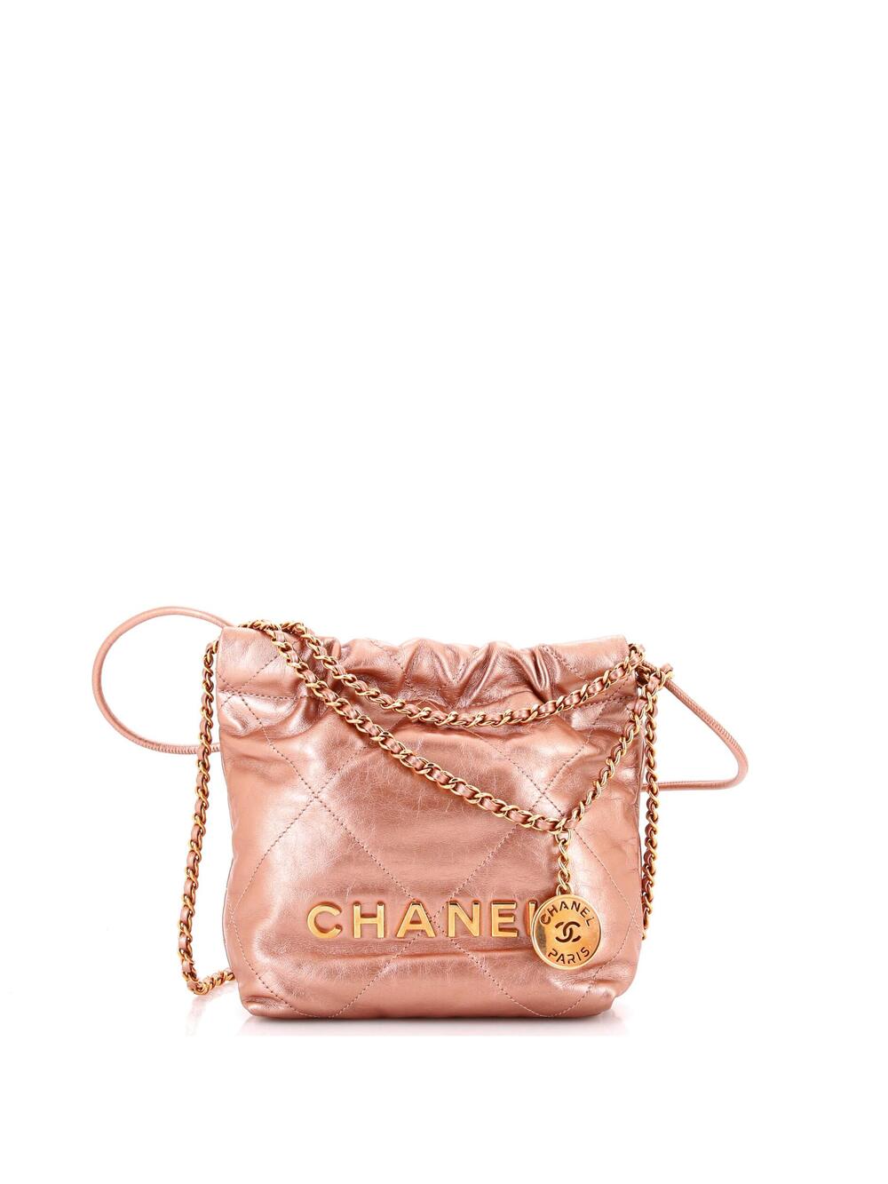 Chanel 22 Chain Hobo Quilted Calfskin #263632C48B